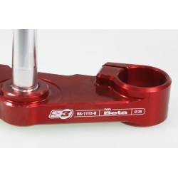 Té de fourche S3 BETA 2011-2023 rouge complet Ø39mm