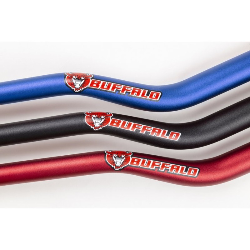 Guidon sans barre 28.6mm S3 Buffalo hauteur 4.5 pouces "Up sweep"