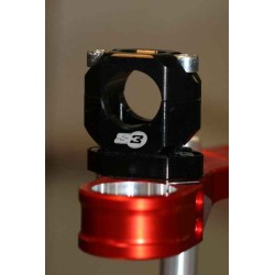 Pontet alu reglable guidon sans barre S3 noir