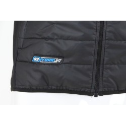 Veste DHERBEY MOTO S3 hybrid 2021-2022 noir/orange