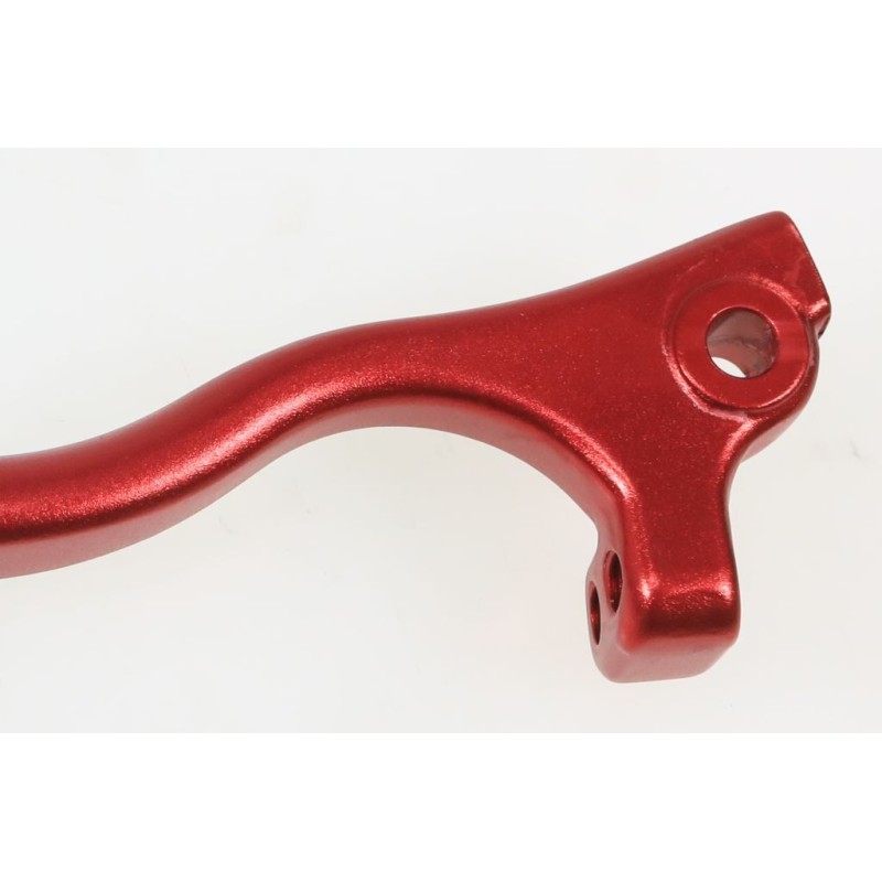 Levier embrayage mi-long type BRAKTEC/AJP S3 adaptable rouge