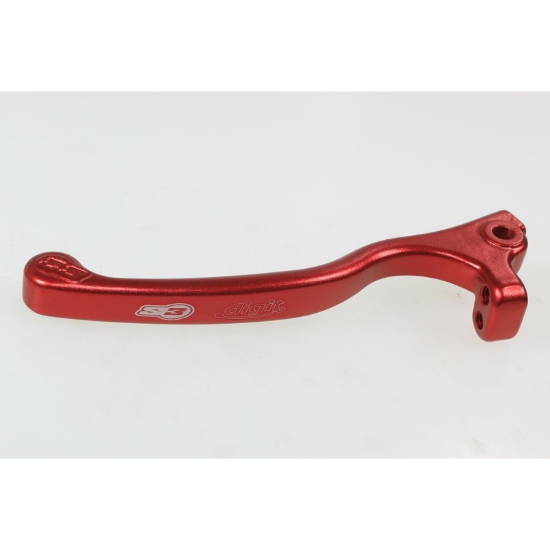 Levier embrayage mi-long type BRAKTEC/AJP S3 adaptable rouge