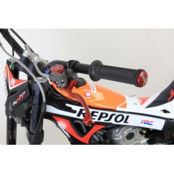 Levier embrayage mi-long type BRAKTEC/AJP S3 adaptable rouge