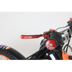 Levier embrayage mi-long type BRAKTEC/AJP S3 adaptable rouge