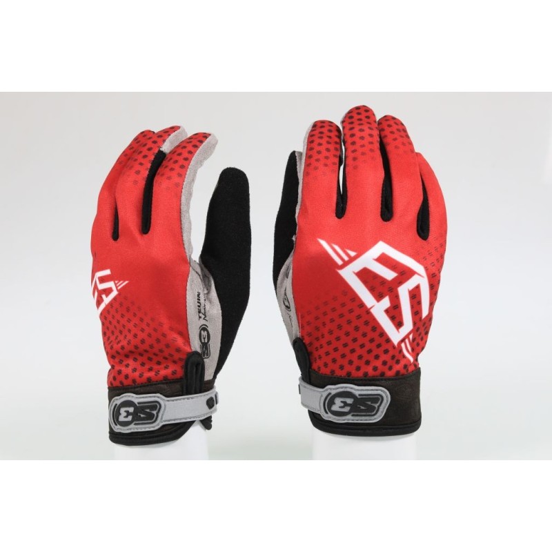 Gants S3 Rock Organique rouge