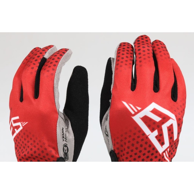 Gants S3 Rock Organique rouge