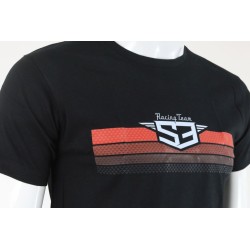 Tee shirt S3 Racing Team noir/rouge