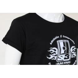 Tee shirt S3 Piston noir