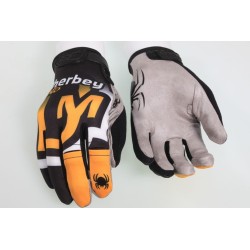 Gants S3 déco DHERBEY MOTO noir/orange