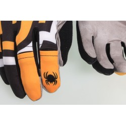 Gants S3 déco DHERBEY MOTO noir/orange