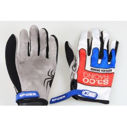 Gants S3 Spyder Replica Design blanc