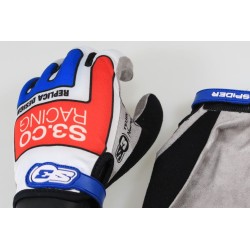 Gants S3 Spyder Replica Design blanc