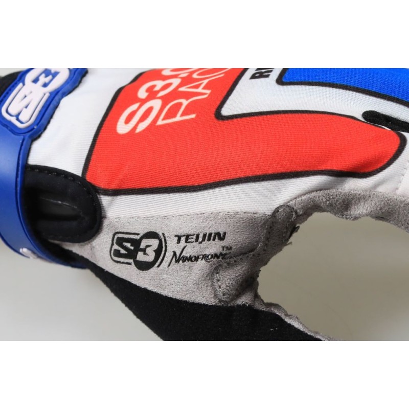 Gants S3 Spyder Replica Design blanc