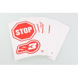 Pack flèches S3 "STOP" x50