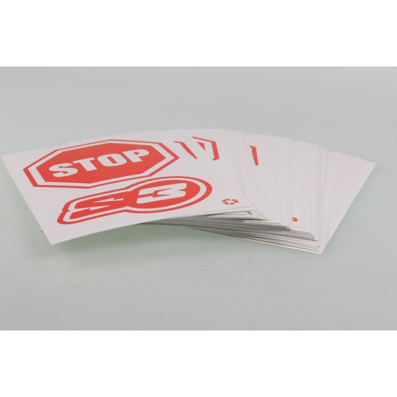 Pack flèches S3 "STOP" x50