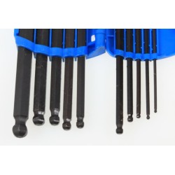 Jeu de 10 clés 6 pans mâles DRAPER longues