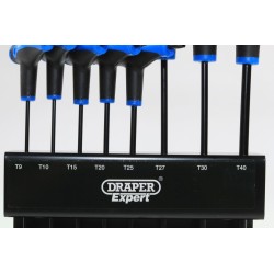 Jeu de 8 clés mâles Torx DRAPER avec manche
