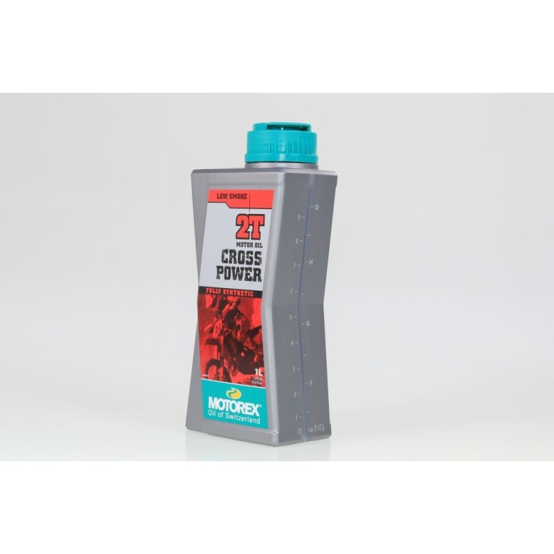 Huile mélange 2T MOTOREX Cross Power 100% synthese 1L