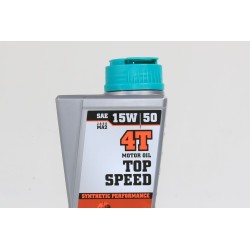 Huile boite et moteur 4T MOTOREX Top Speed 15W-50 1L