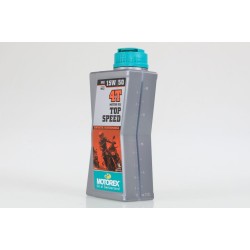 Huile boite et moteur 4T MOTOREX Top Speed 15W-50 1L