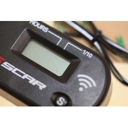 Compteur d'heure de roulage SCAR moto trial