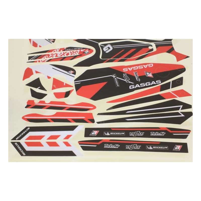 Kit deco GASGAS 2013-2022 complet adaptable