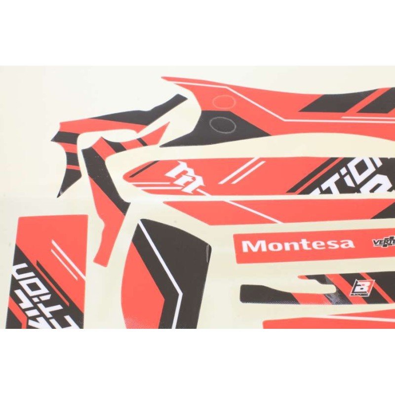 Kit déco MONTESA 2014-2019 complet rouge/noir