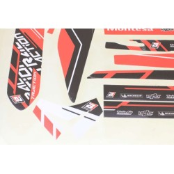 Kit déco MONTESA 2014-2019 complet rouge/noir