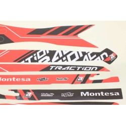 Kit déco MONTESA 2014-2019 complet rouge/noir