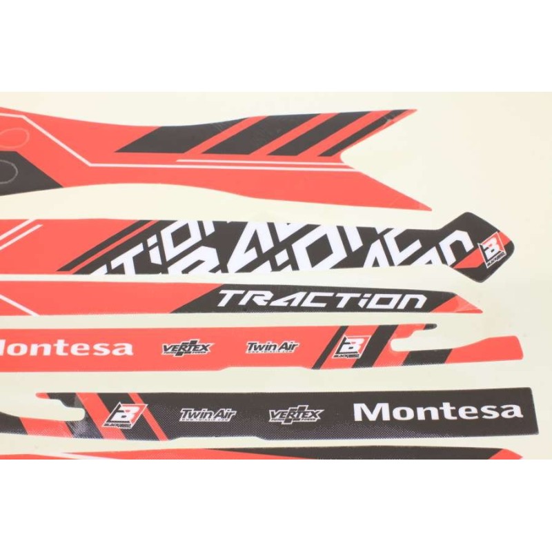 Kit déco MONTESA 2014-2019 complet rouge/noir