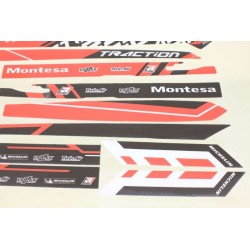 Kit déco MONTESA 2014-2019 complet rouge/noir