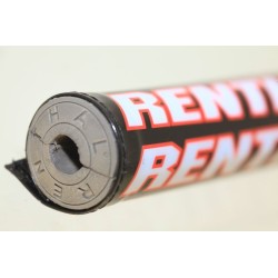 Mousse guidon standard RENTHAL noir/rouge
