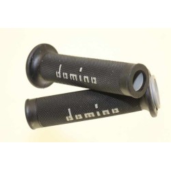 Revetement hard DOMINO ouvert au bout noir/gris