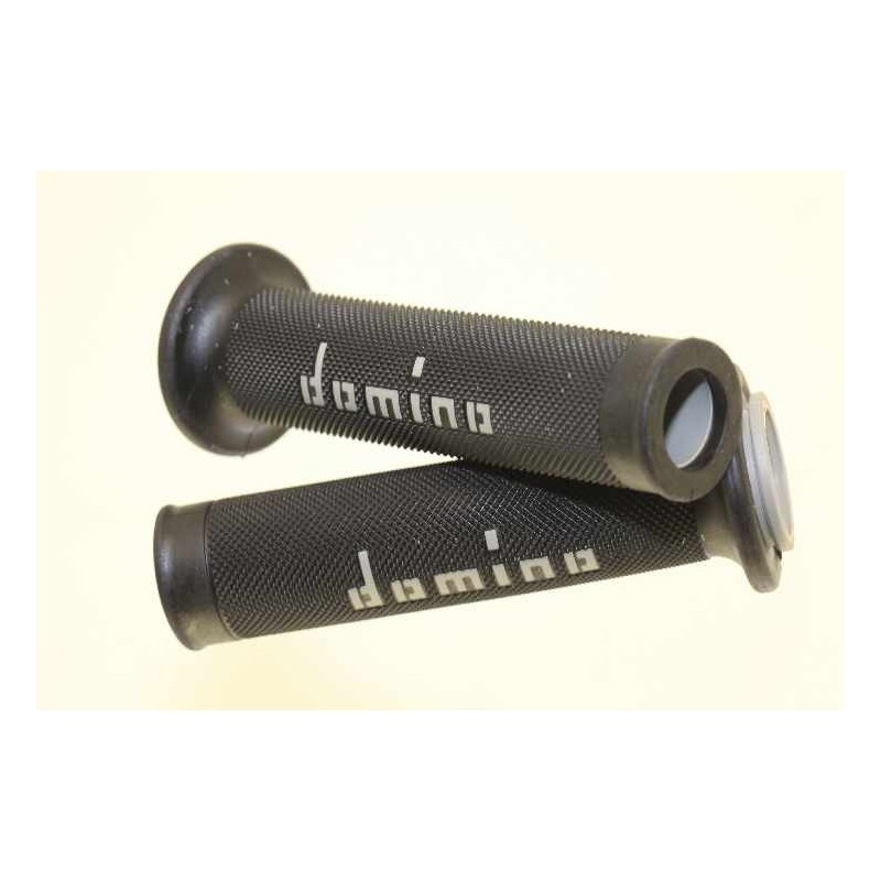 Revetement hard DOMINO ouvert au bout noir/gris