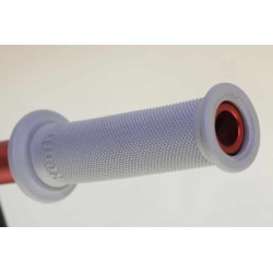 Revetement soft RENTHAL ouvert au bout gris clair G147