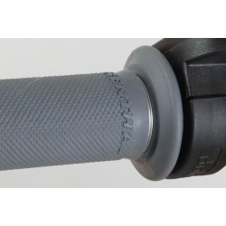 Revetement soft RENTHAL ouvert au bout gris clair G147