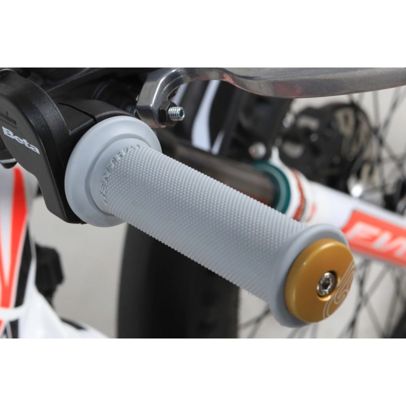 Revetement soft RENTHAL ouvert au bout gris clair G147