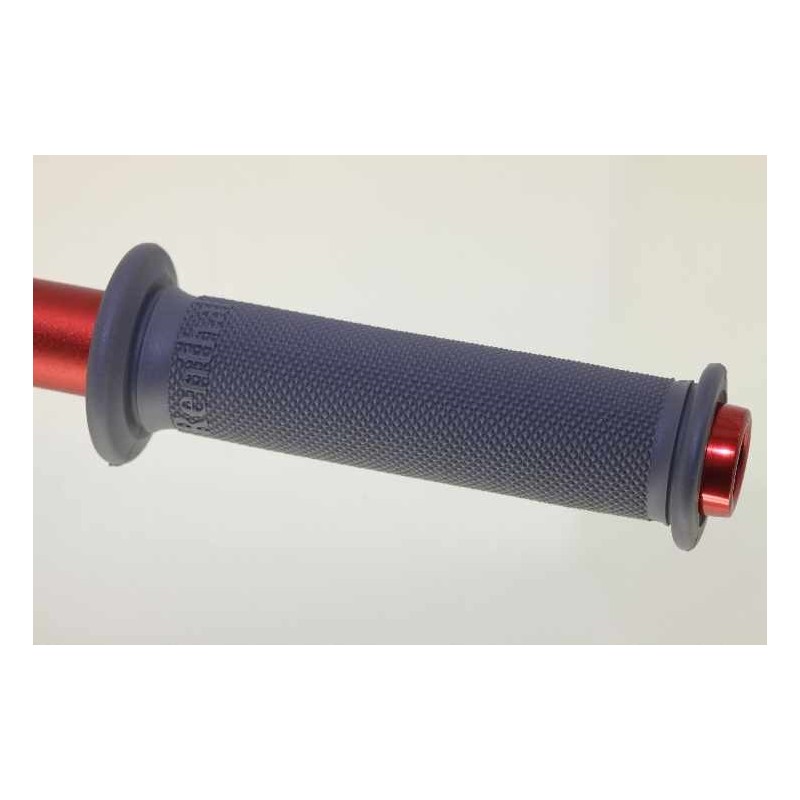 Revetement medium RENTHAL ouvert au bout gris foncé G148