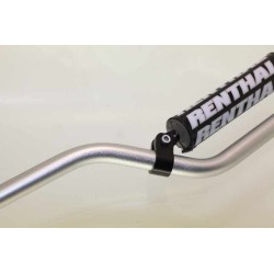 Guidon avec barre 22.2mm RENTHAL hauteur 6.0 pouces gris