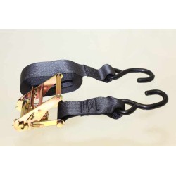 Sangle a cliquet noir 5cmx4.5m