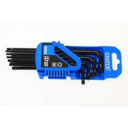 Jeu de 9 clés mâles Torx DRAPER longues