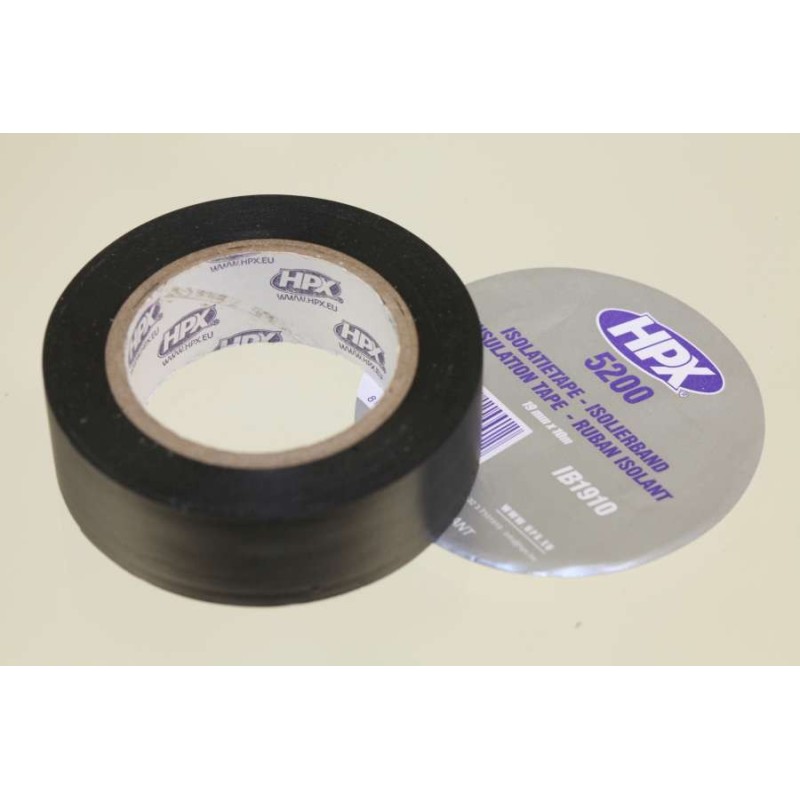 Scotch electricien isolant 19mmx10M noir