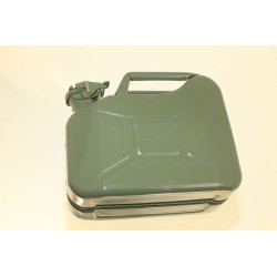 Jerrycan essence acier 10L