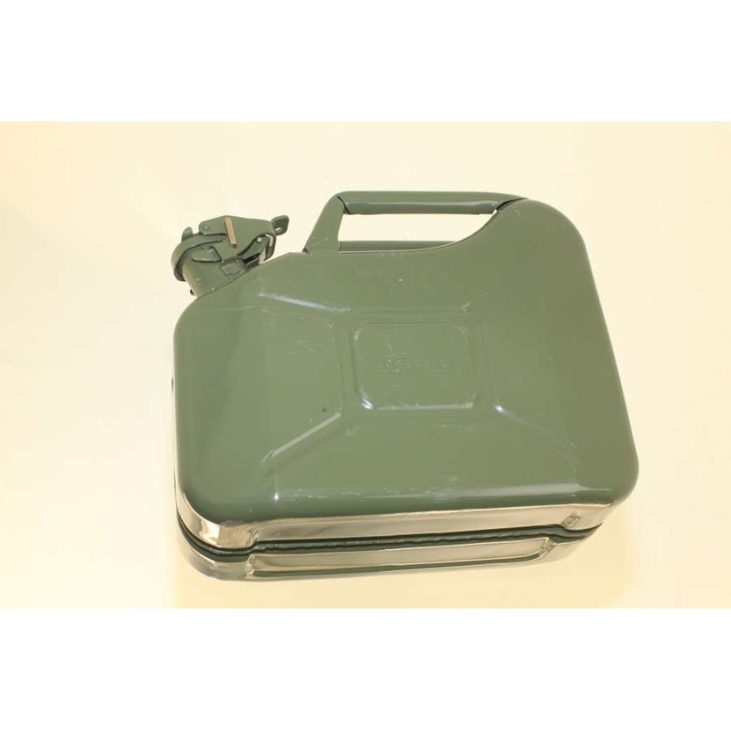 Jerrycan essence acier 10L