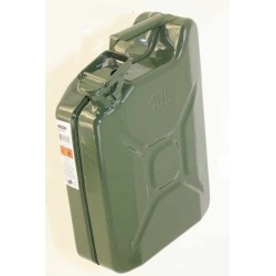 Jerrican essence acier 20L