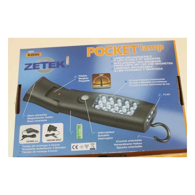 Mini baladeuse led avec chargeurs