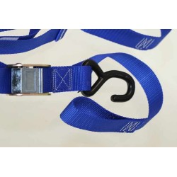 Sangles a boucle bleu 40mm