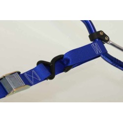 Sangles a boucle bleu 40mm
