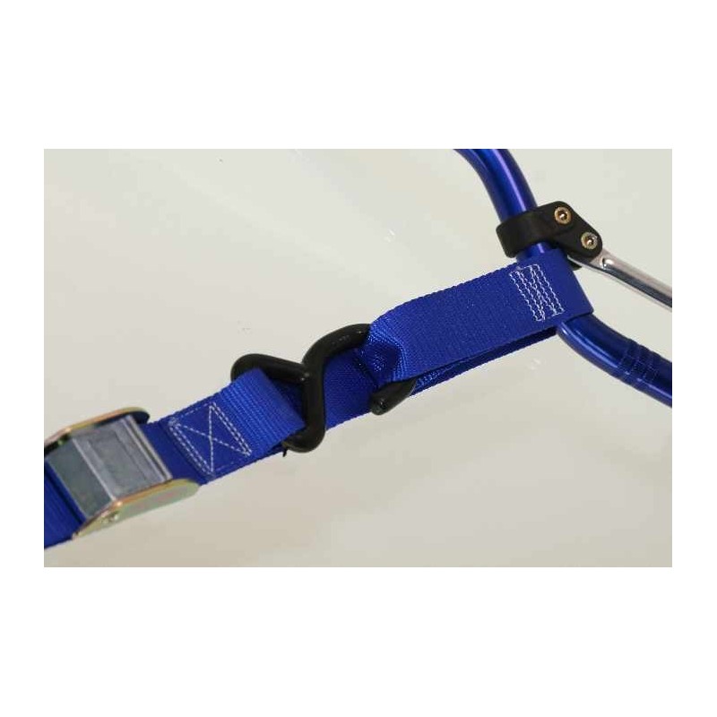 Sangles a boucle bleu 40mm