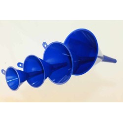 Jeu 4 entonnoirs bleu